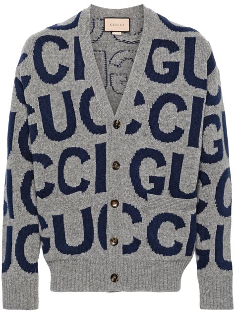 gucci カーディガン メンズ|gucci cardigan intarsia.